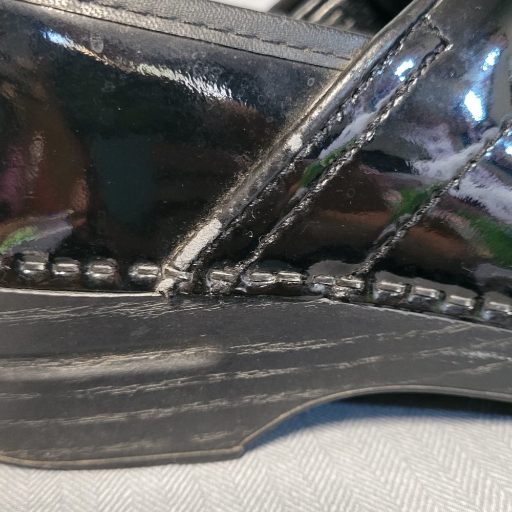 Dansko Professional Clog- Black Patent- Size 38 - image 6